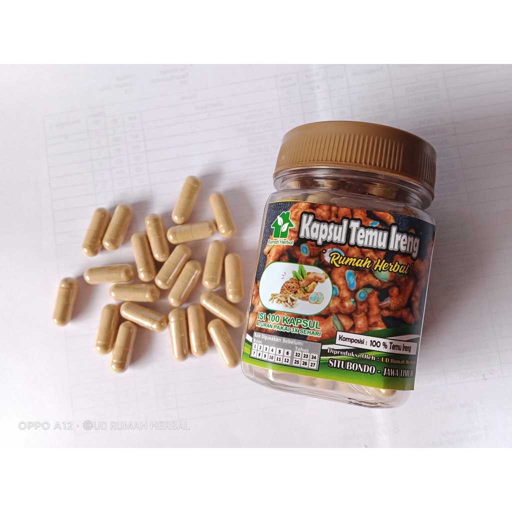 

Kapsul Temu Ireng isi 100 kapsul