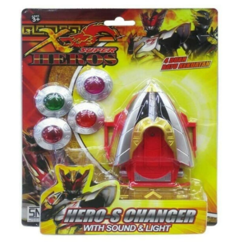 JAM BIMA X SUPER CHANGER- JAM TANGAN ANAK - JAM BIMA