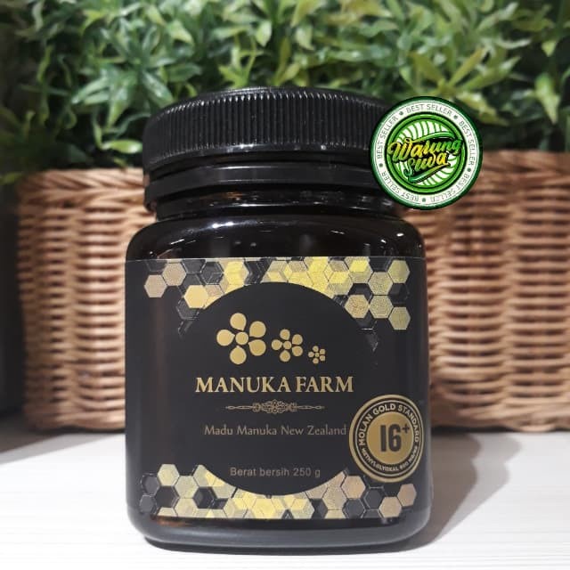 

original manuka farm honey MSG 16+ 250 gram