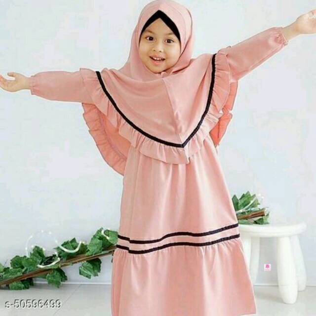 Gamis anak orange