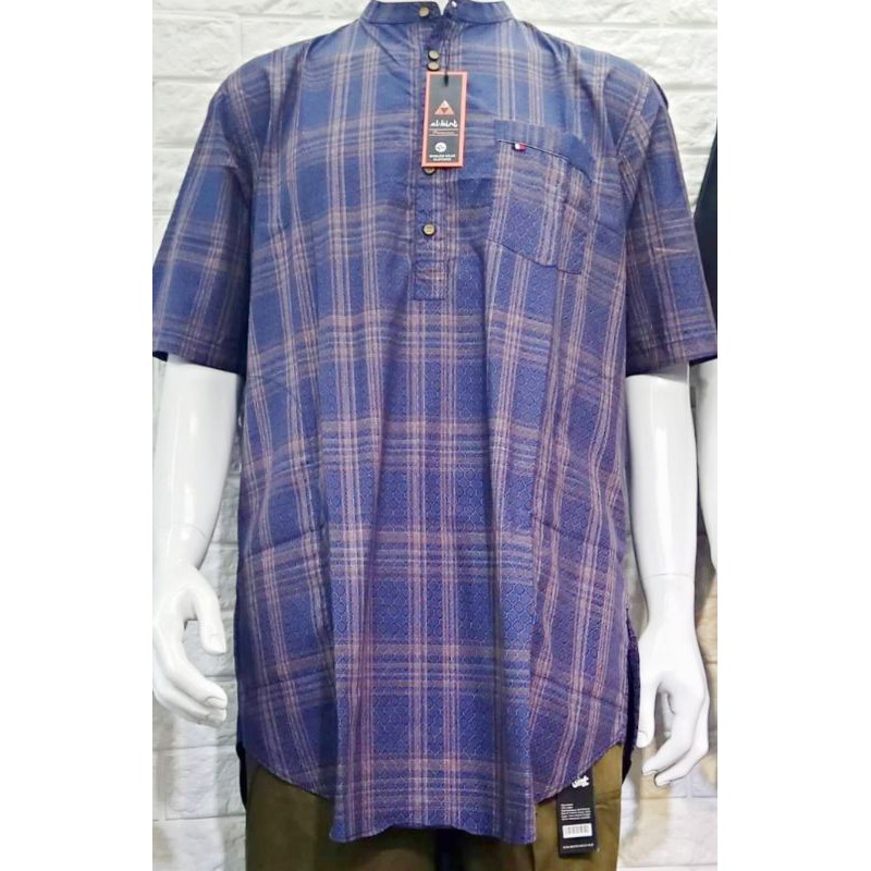 BAJU KURTA KOKO ALBINT MOTIF KOTAK