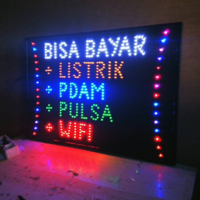 Led sign / tulisan led khusus