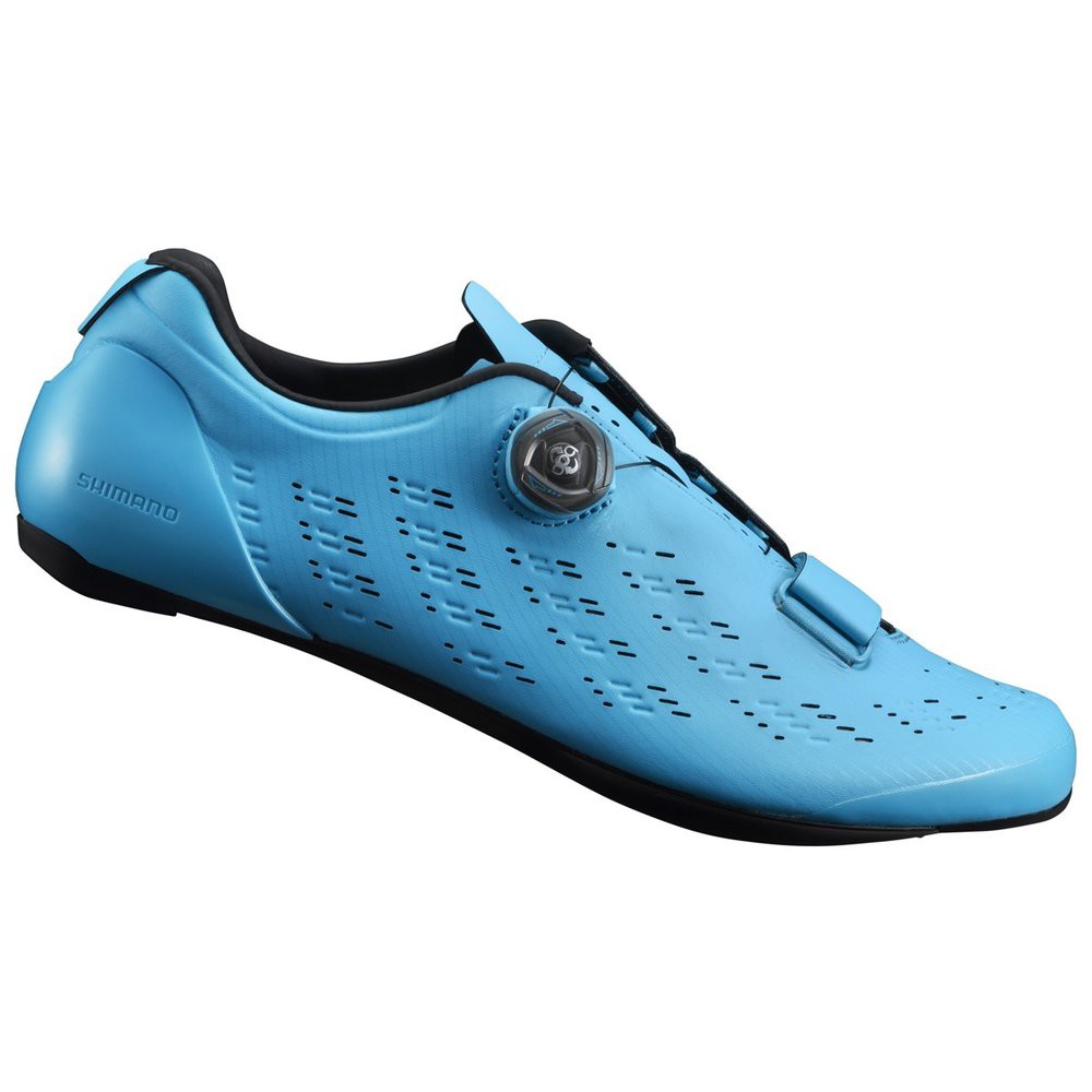 Sepatu Road Shimano RP901E Blue Wide Version Berkualitas