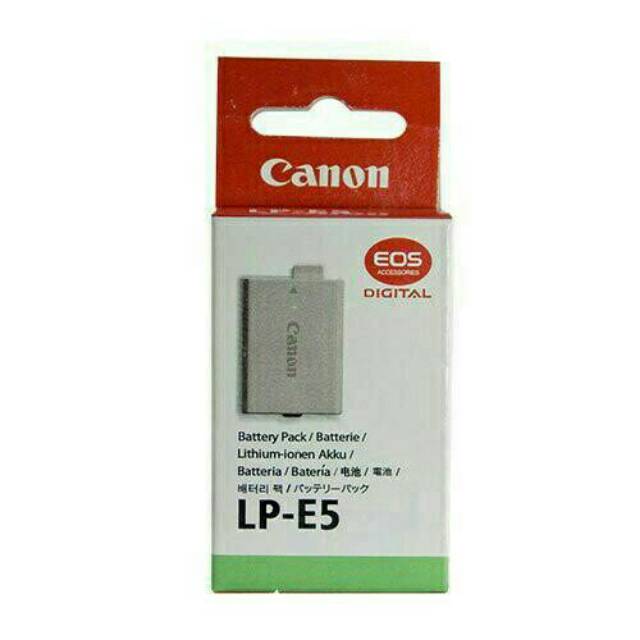 BATERAI CAMERA CANON LP E5 BUAT CANON  DSLR 450D 500D 1000D