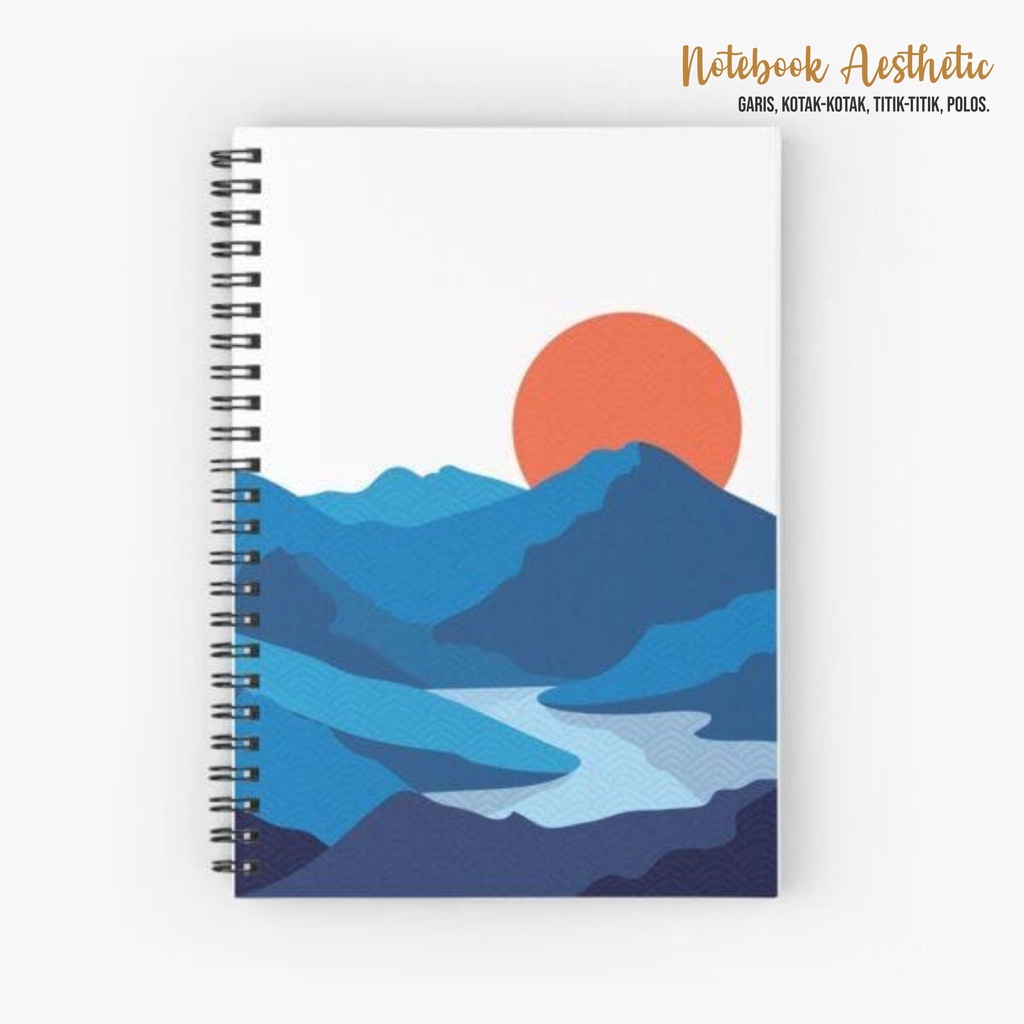 

Notebook Aesthetic | Ready Cover | A5 | 100 Page