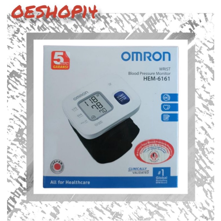 TENSI OMRON PERGELANGAN TANGAN HEM 6161