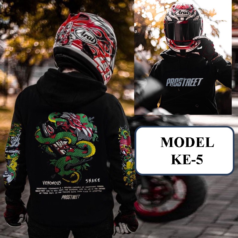 HOODIE PROSTREET KIN RYU BLACK NEW /HOODIE SUNMORI PRIA/ JAKET SWEATER PROSSTREET PREMIUM