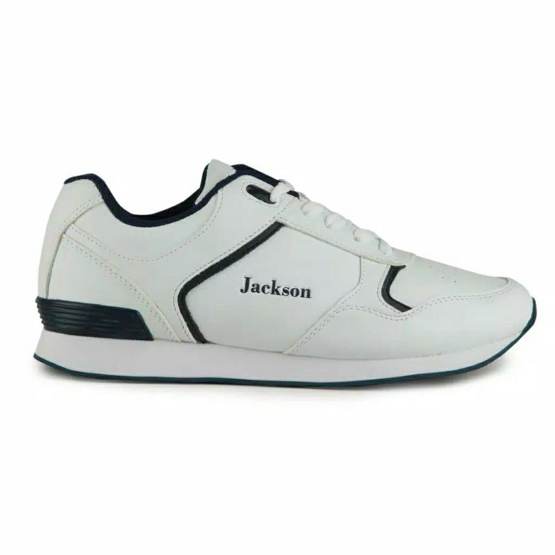 Sepatu Sneakers Pria Jackson Original HYPE 1SB White