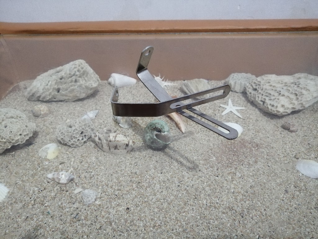 Klem Keranjang. Klem Rak Depan. Clamp Pannier Depan.