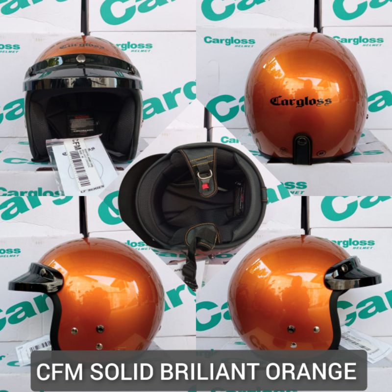 HELM CARGLOSS CFM &quot;ORI&quot; - PINK / ORANGE