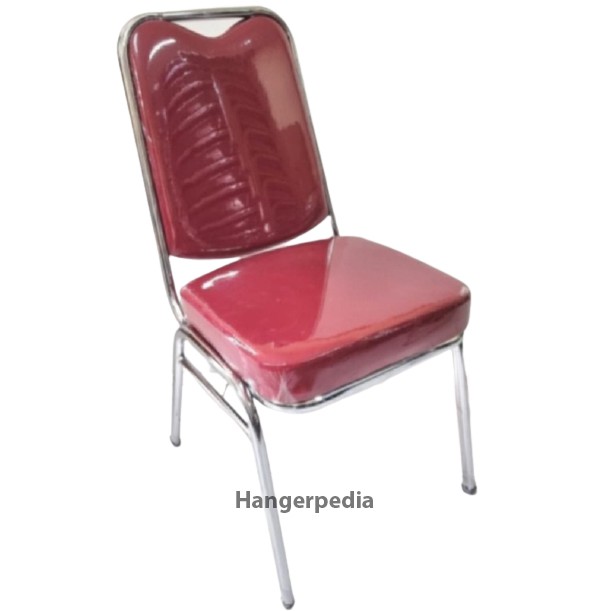 Kursi Susun / Kursi Kondangan / Kursi Seminar / Kursi Kerja-Merah