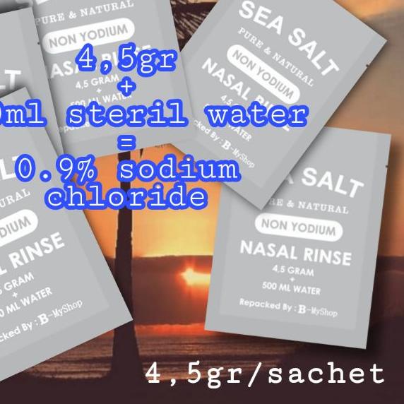✵ (30+FREE10) SEA SALT NASAL RINSE ✿