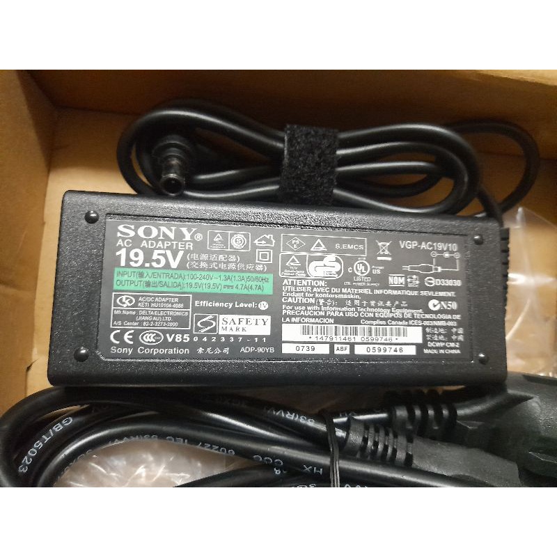 Charger Laptop Sony Vaio 19,5V Original