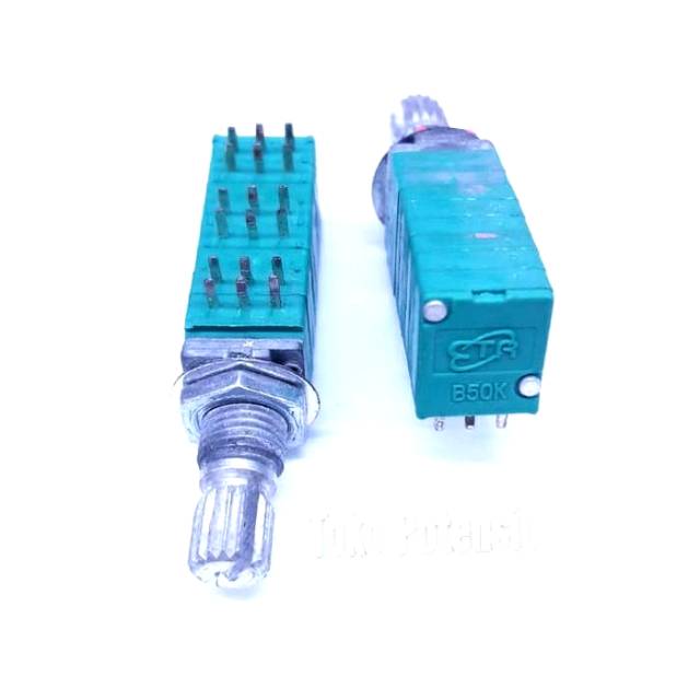 Potensio Segi Panjang 6X3Kaki Hijau 50K