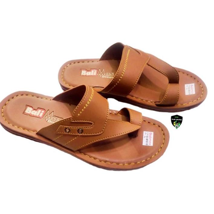 Terbaru.. SANDAL Kulit Pria / Sendal Jepit Jempol Cowo