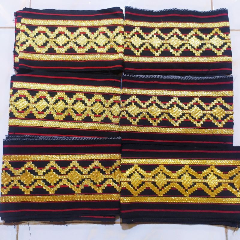 Bisban / Selendang Tapis Lampung Motif Abung Murah-Rangka