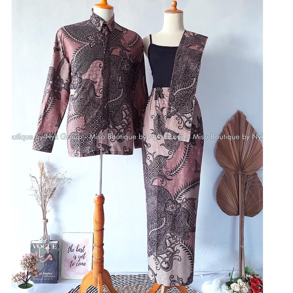 LANGSUNG KIRIM.. MISO BUTIK - READY BAWAHAN KEBAYA PREMIUM + KEMEJA BATIK FELICIA / ROK BATIK SPAN A