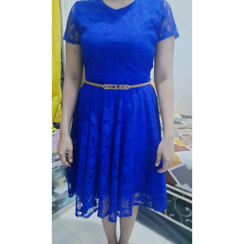 preloved dress brokat