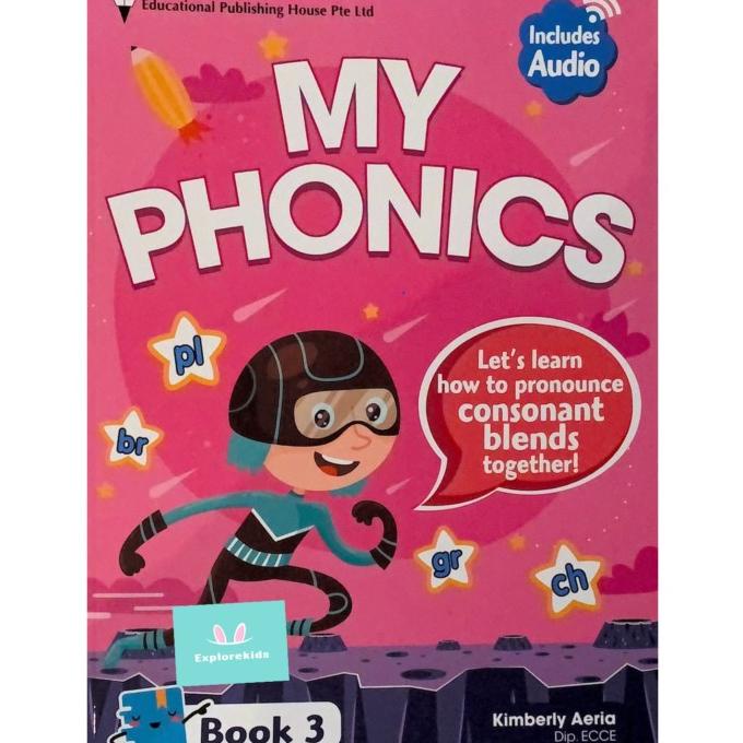 

Buku Import Singapore English My Phonics Book 3 Tk Sd Latihan Membaca
