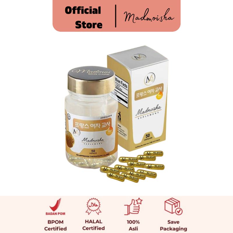Whitening korean Madmoisha  Suplement Pemutih Badan