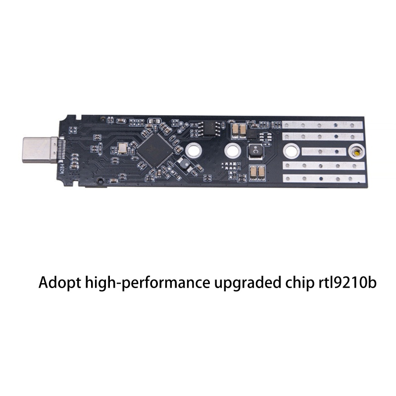 Btsg Adapter NVME NGFF Ke USB Berkinerja Tinggi Untuk Kartu SSD M.2 Ke Type-C (Tanpa Kabel N