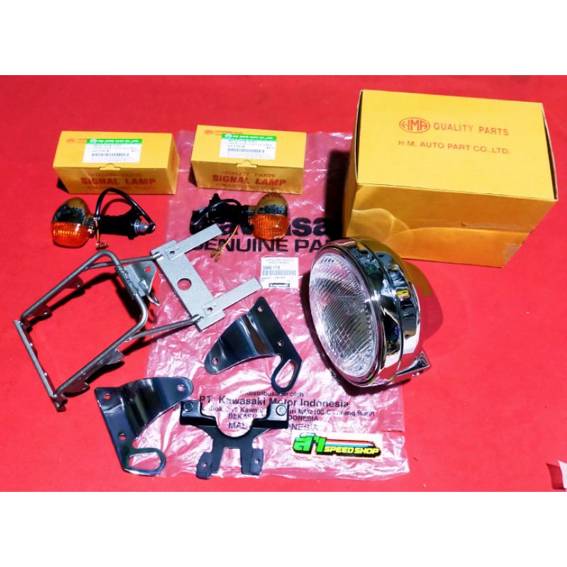 lampu depan ninja ss r headlam hma Thailand paket lampu depan ninja ss