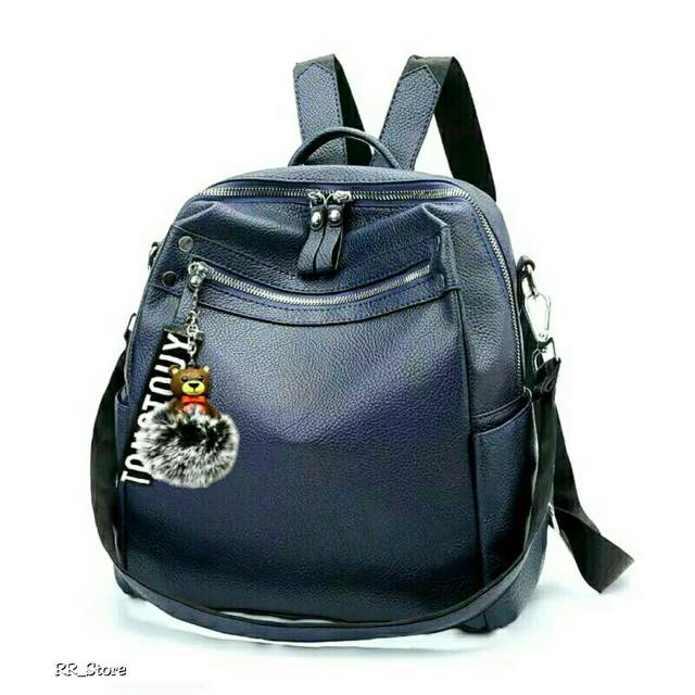 (BISA COD)Multifungsi selempang tas Ransel Backpack WANITA IMPORT FASHION BATAM