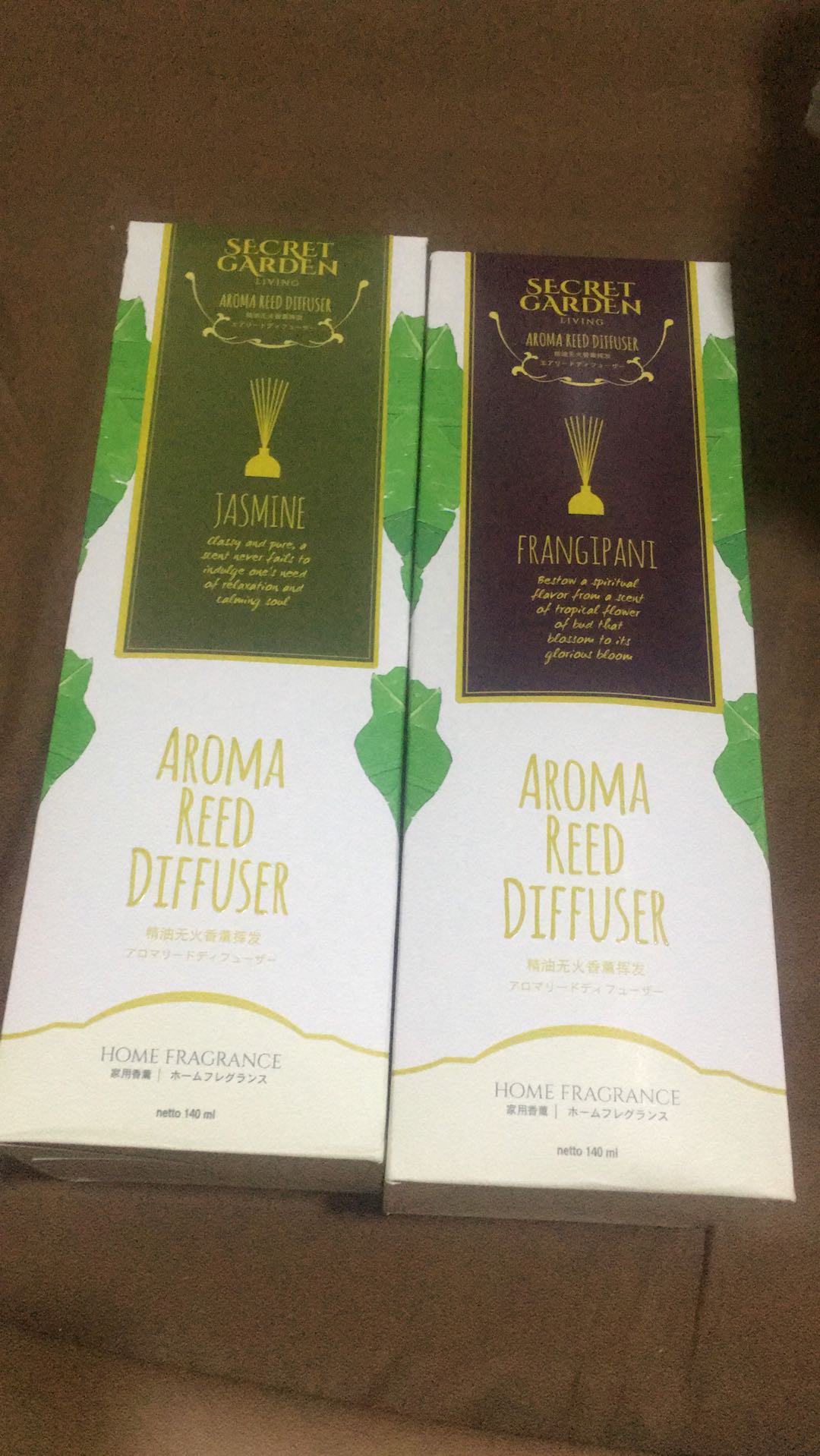 Secret Garden Aroma Reed Diffuser Bliss 140ml