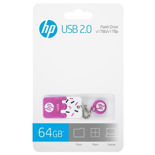 Flashdisk HP 64GB USB 2.0 V178 Original