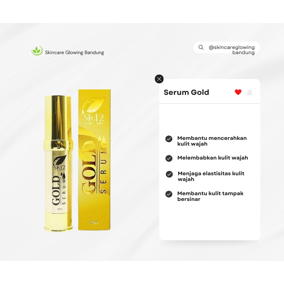 Gold Serum SR12 Serum Wajah Glowing BPOM Penghilang Flek Hitam Serum Penghilang Plek Hitam Membandel Serum Muka Serum Wajah Serum Emas Perawatan Wajah Serum Dark Spot Penghilang Dark Spot Serum Essence