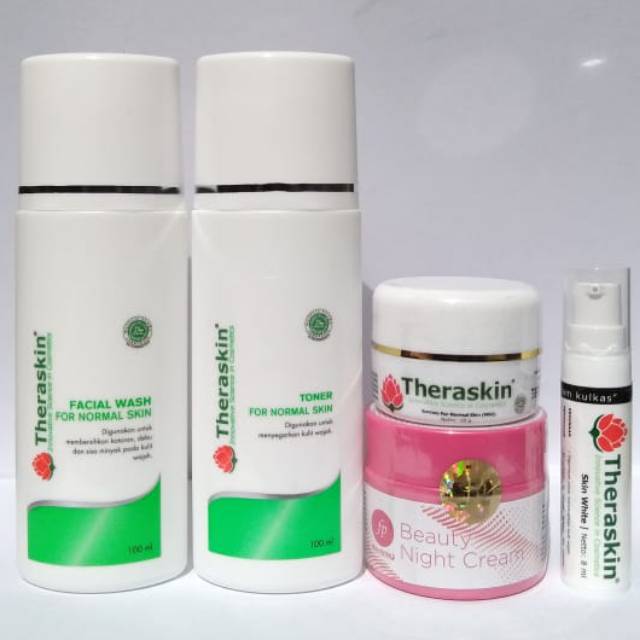 Double Glow Forte / Paket Theraskin + serum super whitening