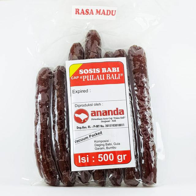 

Sosis Lapciong Rasa Madu 500 gr