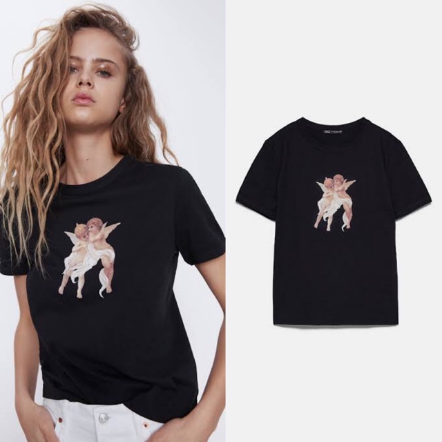 zara angel shirt