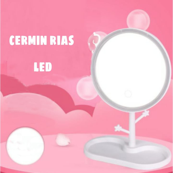 Lampu Cermin LED MakeUp Miror Lamp Rechargeable - Lampu cermin rias