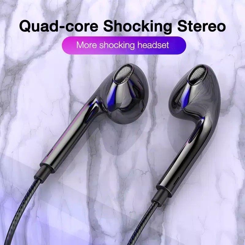 Earphone Headset Super bass With Mic