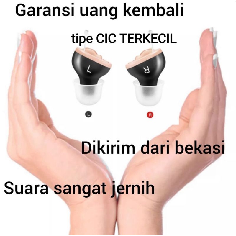 Alat Bantu Dengar Telinga Dalam Cic PREMIUM untuk Orang Tuli