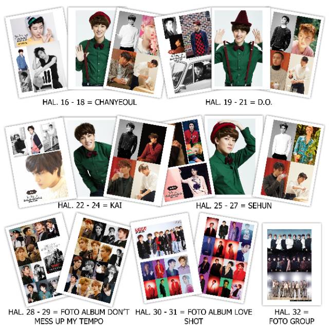 ALBUM FOTO EXO