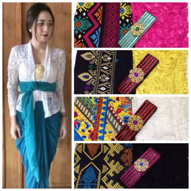 Set kebaya jadi kutubaru stretch