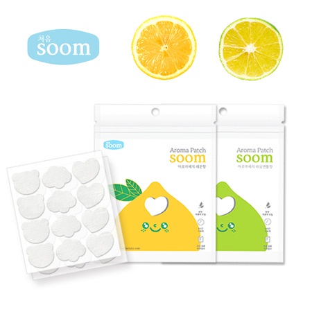 Soom Aroma Patch BTS RM / Sticker Masker (isi 24pcs)