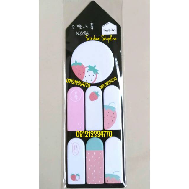 

Sticky Notes Strawberry (IMPORT China)