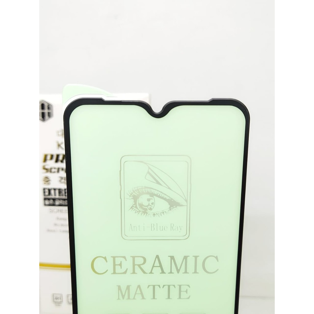 Tempered Glass Ceramic Film Realme C2 Oppo A1K 6.1 inchi GREEN LIGHT Anti Radiasi Protection eye