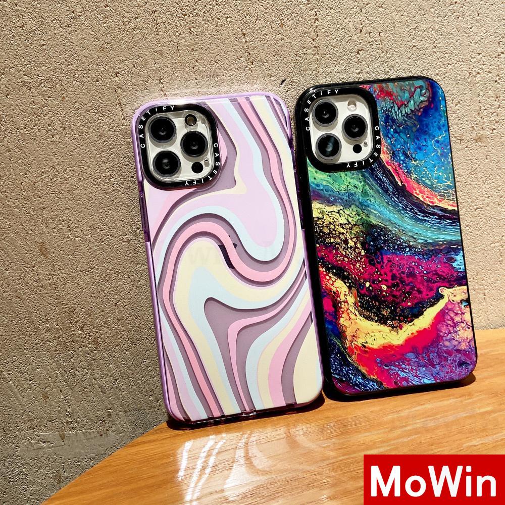 Casing Silikon Compatible for Iphone 13 Pro Max 12 Pro Max 11 Pro Max 7 Plus Xr Xs Max 12 Pro 7 Motif Abstrak Warna Gradasi