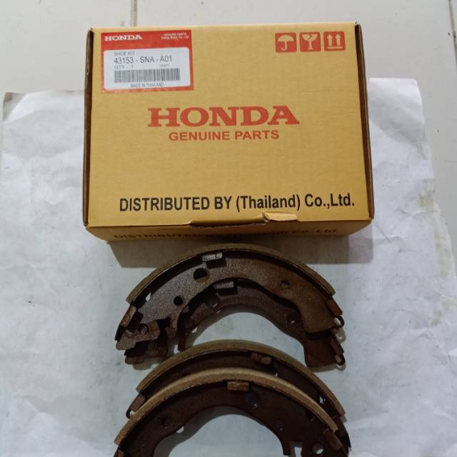 Kampas rem belakang mobilio