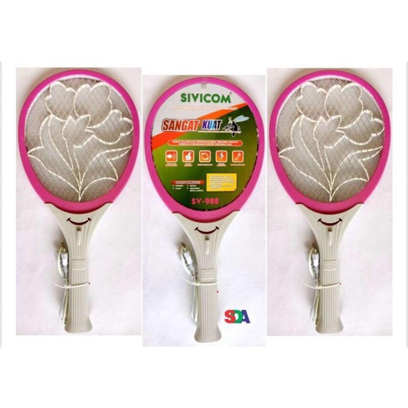 Raket Nyamuk Charge Sivicom SV988