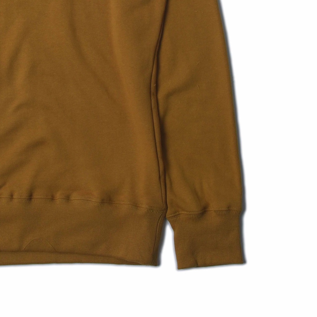 Sweatshirt Crewneck Roughneck Mustard Sweater Pria Wanita