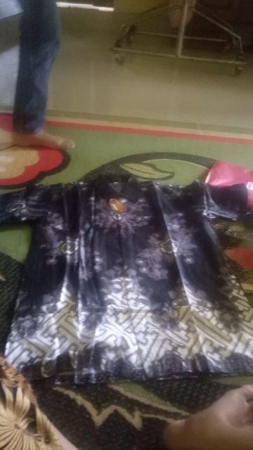 Batik Couple Tunik Serut Pager Bunga