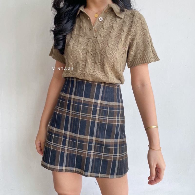 BLOUSE WANITA ANABELLE TOP BASIC CASUAL-2