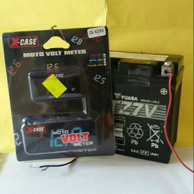 Volt meter WATERPROOF XCASE,RIZOMA