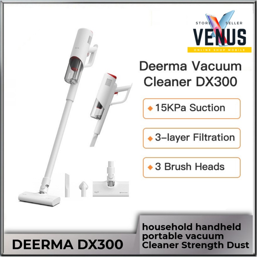 Deerma dx300 handheld portable vacuum Cleaner household Strength Dust