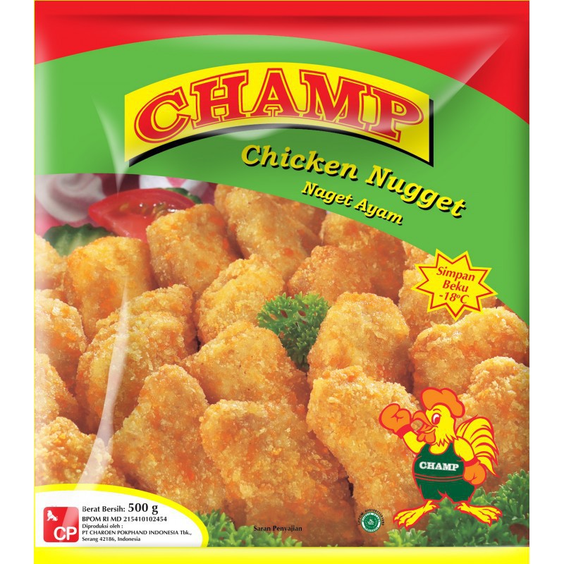 

Champ Chicken Nugget 500gr